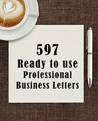 597 Business Letters Templates