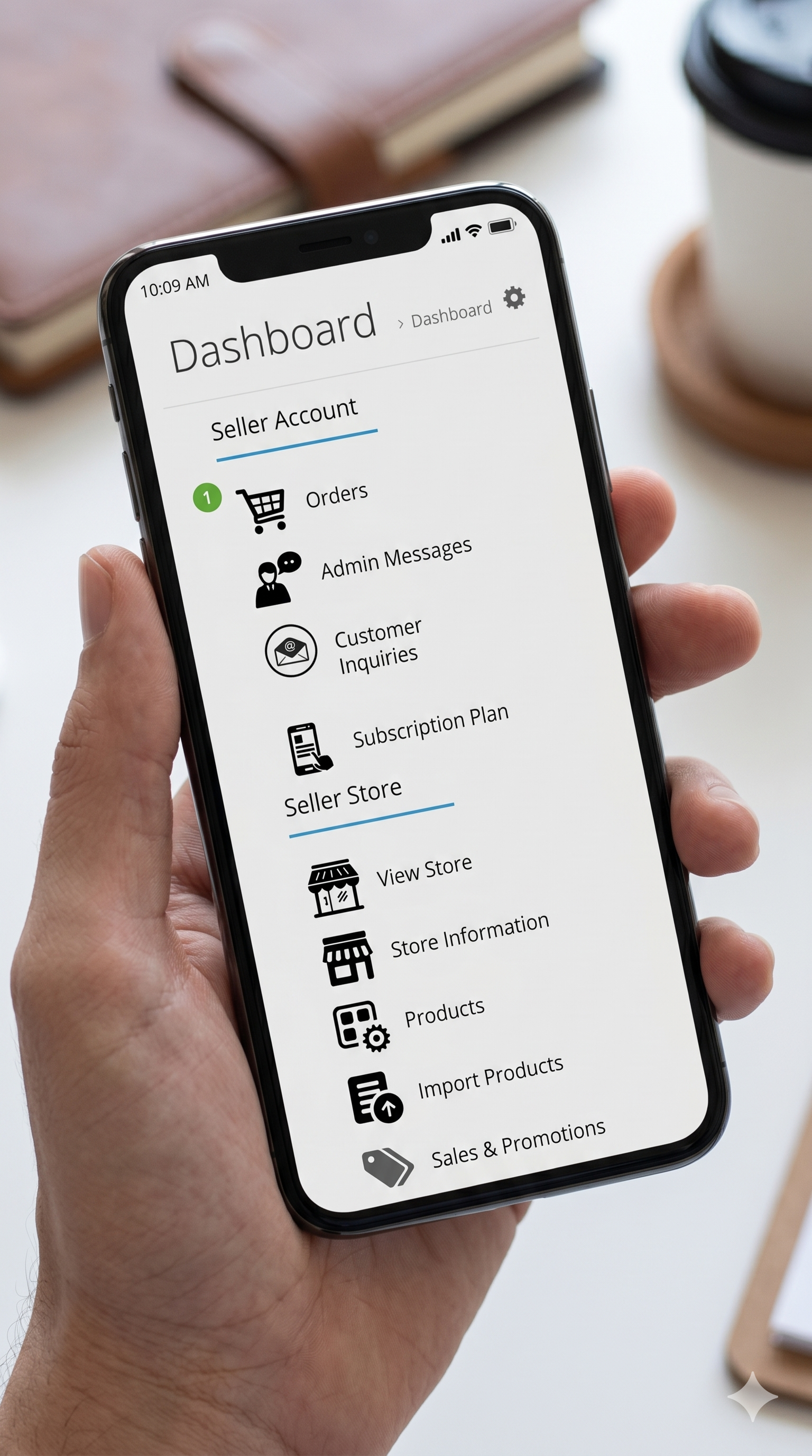 LibanMall seller dashboard