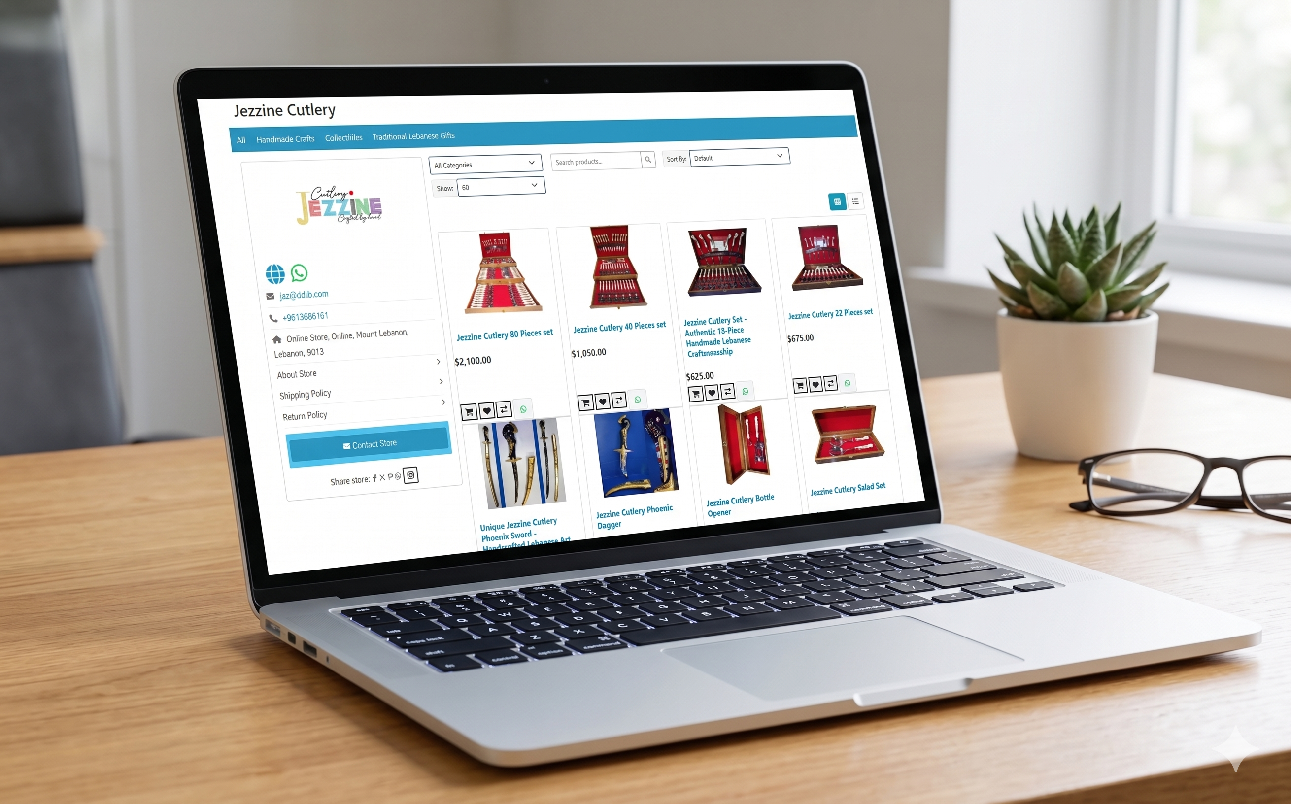 LibanMall live store example