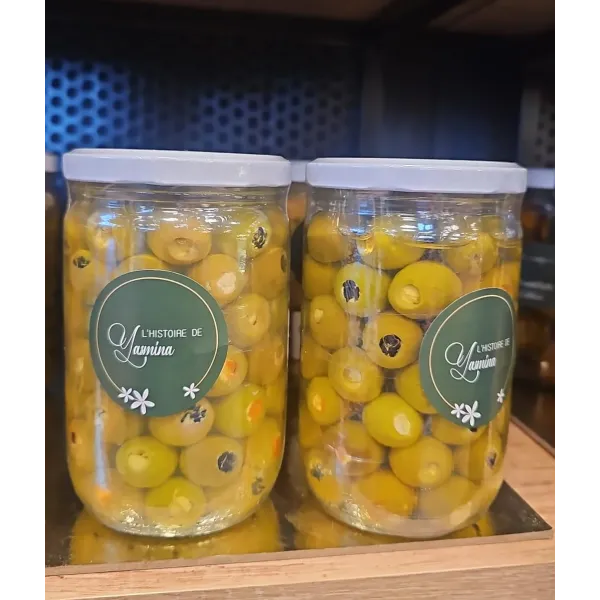 Yasmina Green Olive Stuffed Cheese Cocktail