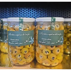 Yasmina Green Olive Stuffed Fetta Cheese