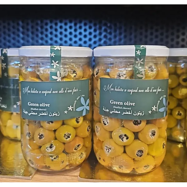 Yasmina Green Olive Stuffed Fetta Cheese