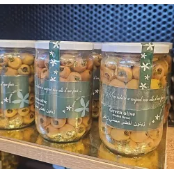 Yasmina Green Olive Stuffed Thyme