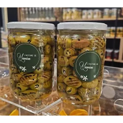 Yasmina Grilled Olive Stuffed Cheese