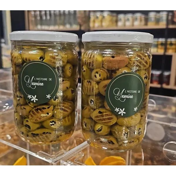 Yasmina Grilled Olive Stuffed Cheese