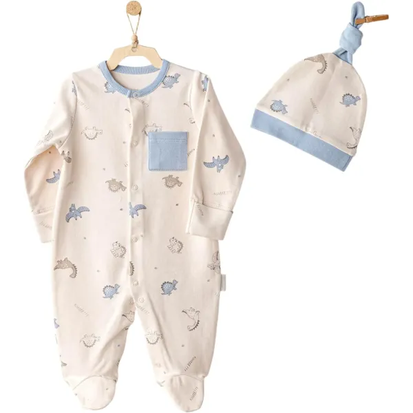 Blue Dino Overall Blue Dino Overall