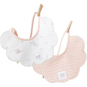Girl Bibs Set Of 2