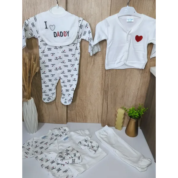 I Love Daddy And Mommy Set Of 8 pcs