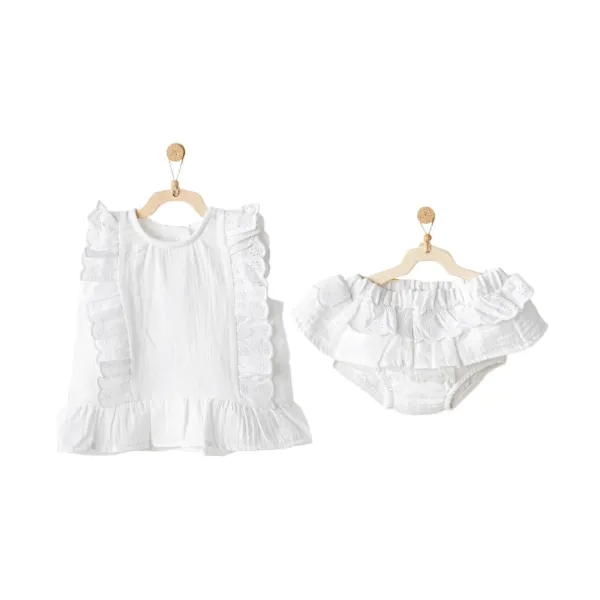 White Muslin Set White Muslin Set