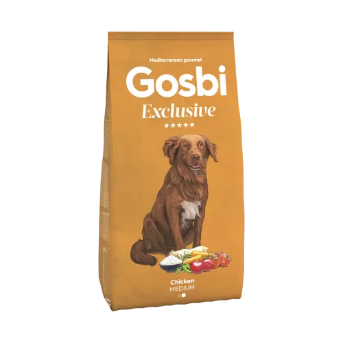 GOSBI EXCLUSIVE MEDIUM CHICKEN 12 KG