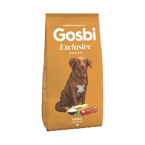 GOSBI EXCLUSIVE MEDIUM CHICKEN 3 KG