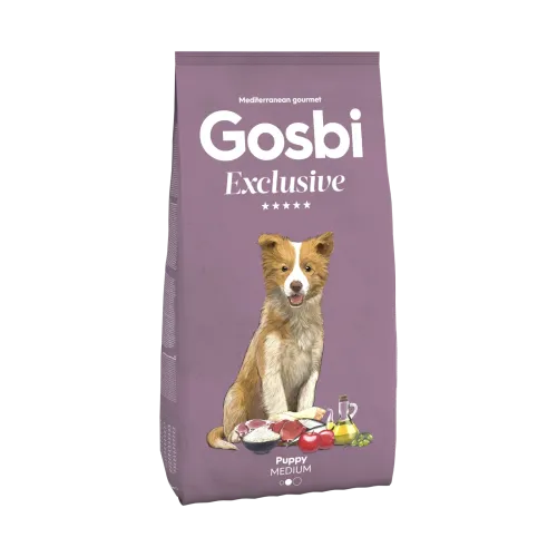 GOSBI EXCLUSIVE PUPPY MEDIUM 3 KG