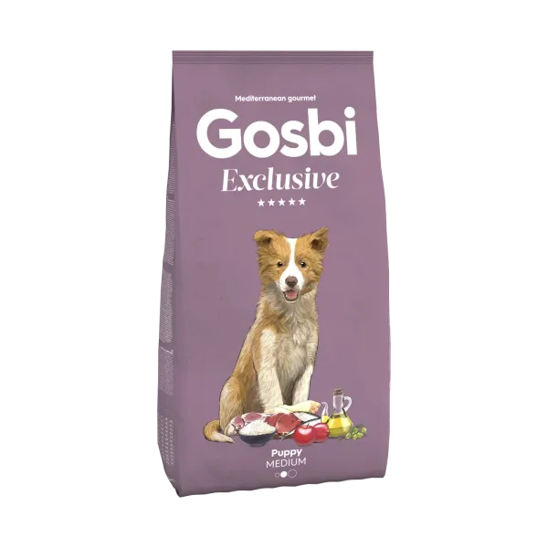 GOSBI EXCLUSIVE PUPPY MEDIUM 3 KG