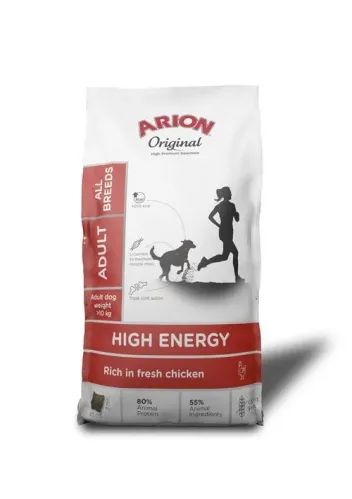 ARION - DOG - ADULT ACTIVE HIGH ENERGY - ALL BREED 12 KG