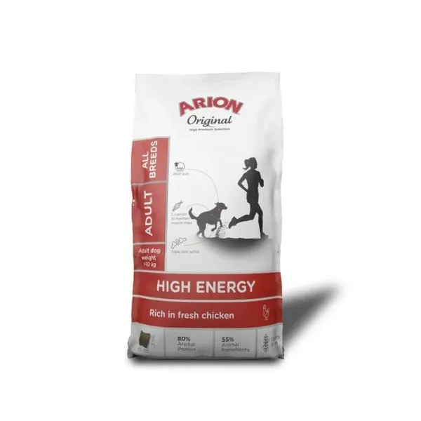 ARION - DOG - ADULT ACTIVE HIGH ENERGY - ALL BREED 12 KG