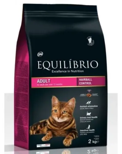 EQUILIBRIO - CAT - ADULT HAIRBALL 2 KG