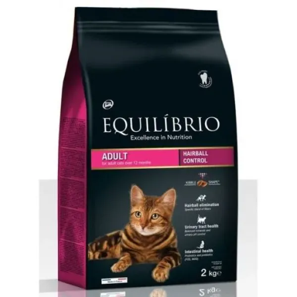 EQUILIBRIO - CAT - ADULT HAIRBALL 2 KG