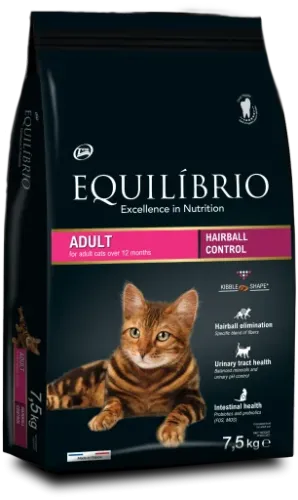 EQUILIBRIO - CAT - ADULT HAIRBALL 7.5 KG