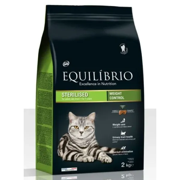 EQUILIBRIO - CAT - ADULT STERILISED 2 KG