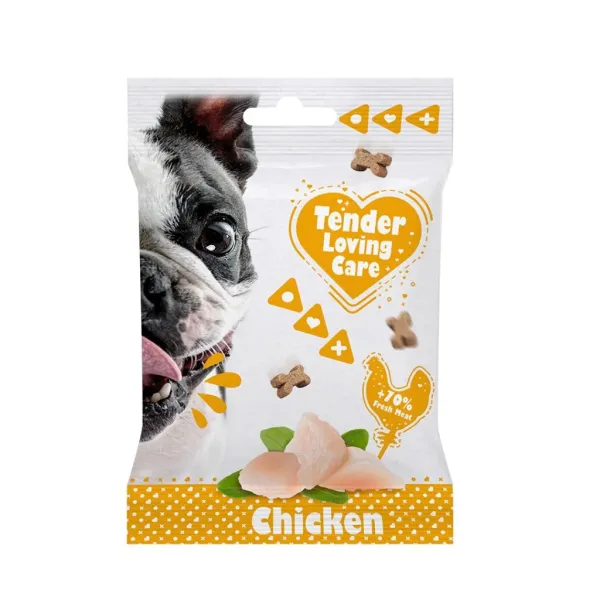 SOFT BONE SHAPE SNACKS - CHICKEN 100 G DUVO