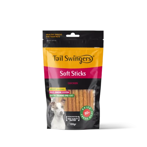 TAIL SWINGERS - CHICKEN SOFT STICKS 100 G