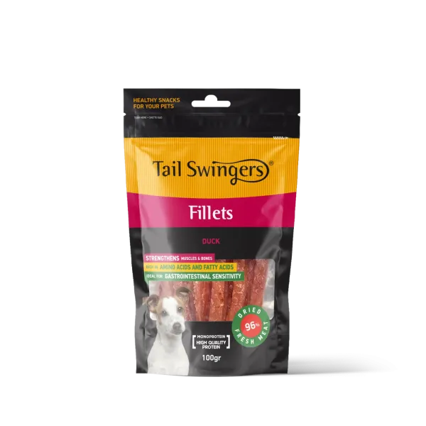 TAIL SWINGERS - DUCK FILLETS 100 G