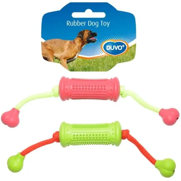 TOY RUBBER DENTAL ROLL - ROPE - DUVO PLUS