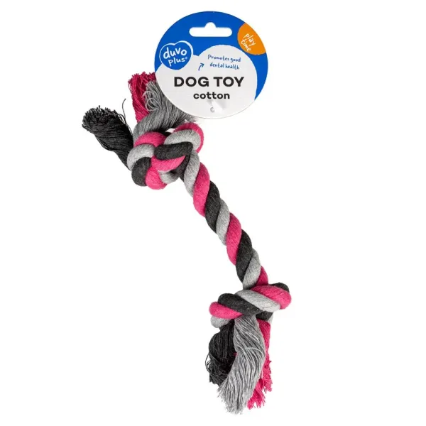 TOY TUG KNOTTED ROPE 35 CM - DUVO PLUS