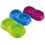 BOWL PLASTIC DOUBLE MEDIUM