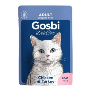 GOSBI DELICAT ADULT CHICKEN - TURKEY 70 G