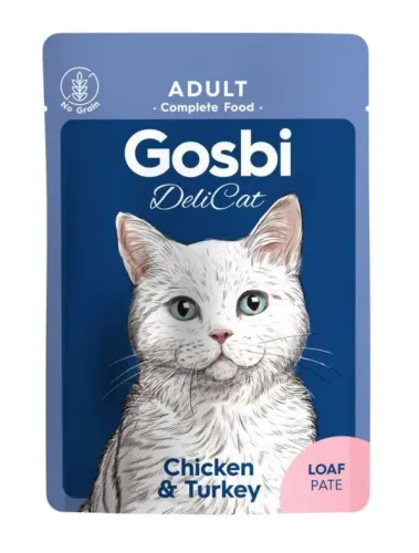 GOSBI DELICAT ADULT CHICKEN - TURKEY 70 G
