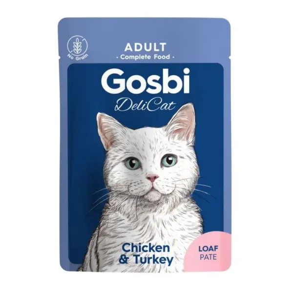 GOSBI DELICAT ADULT CHICKEN - TURKEY 70 G