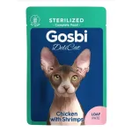 GOSBI DELICAT STERILIZED CHICKEN - SHRIMPS 70 G