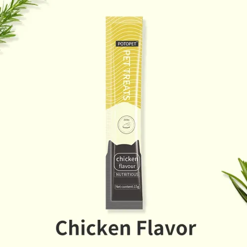 POTOPET CAT LIQUID SNACK - CHICKEN (15 G)