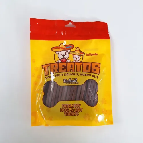 TREATOS - CHICKEN & RAWHIDE KNOTTED BONE (500 G)