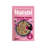 NATSBI DOG STEAMED IBERIAN PORK & TURKEY 500 G