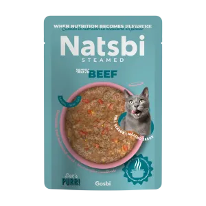 NATSBI CAT STEAMED BEEF 80 G