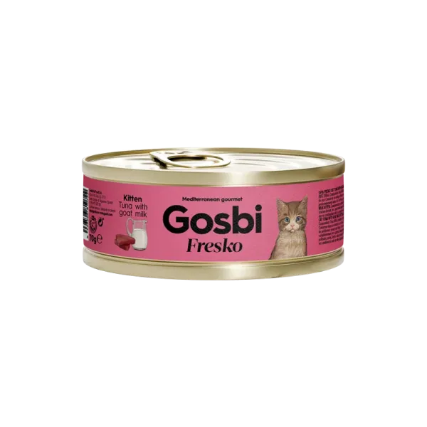 GOSBI FRESKO KITTEN TUNA - GOAT MILK 70 G