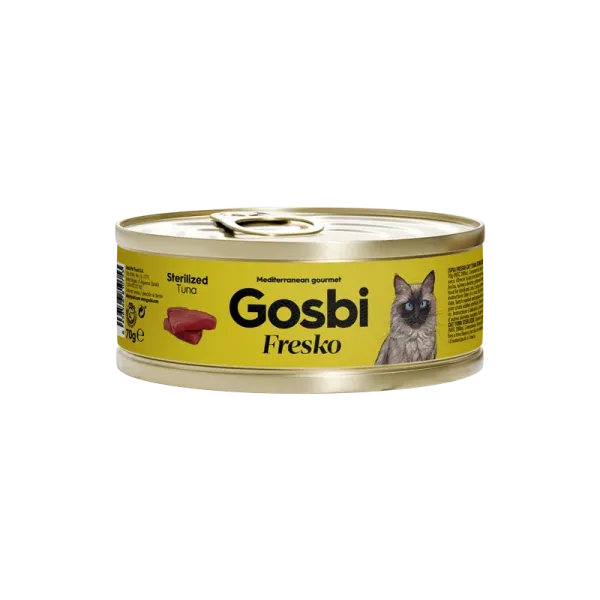 GOSBI FRESKO CAT STERILIZED TUNA 70 G