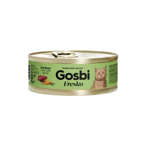 GOSBI FRESKO CAT STERILIZED TUNA - CARROT 70 G