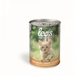 LEO WET FOOD CAT KITTEN - CHICKEN & TURKEY (415 G)