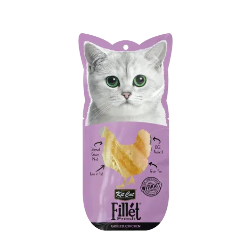 KITCAT FILLET KC-775 GRILLED CHICKEN 30 G