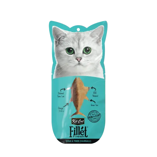 KITCAT FILLET KC-829 TUNA & FIBER (HAIRBALL) 30 G