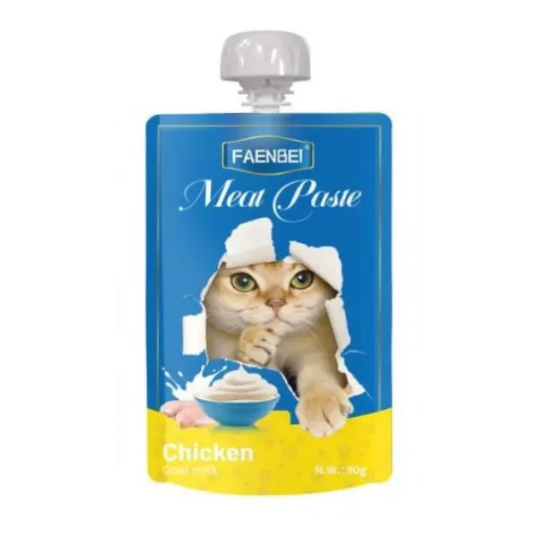 FAENBEI CAT MEAT PASTE - CHICKEN GOAT MILK (90 G)