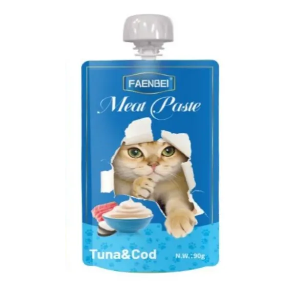 FAENBEI CAT MEAT PASTE - TUNA CODFISH (90 G)