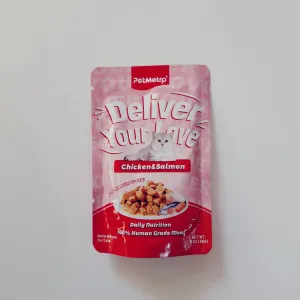 PETMETRO CAT - CHICKEN & SALMON POUCH (85 G)