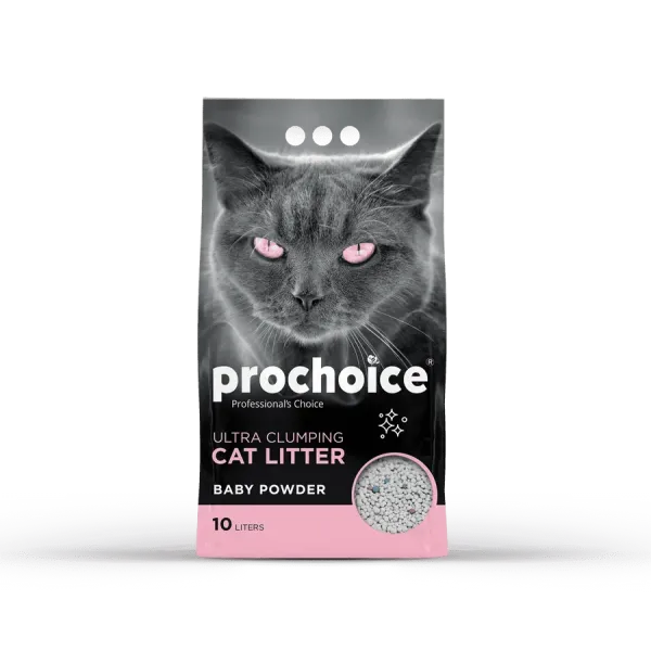 PROCHOICE LITTER SAND PROCHOICE CAT LITTER - BABY POWDER (10 LT)
