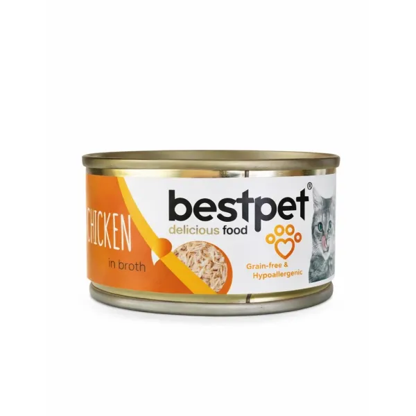 BESTPET CAT - SHREDDED CHICKEN IN BROTH 70 G