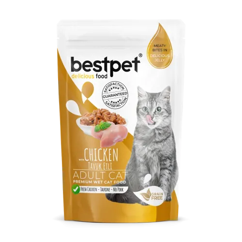 BESTPET - CAT ADULT - CHICKEN IN JELLY 85 G