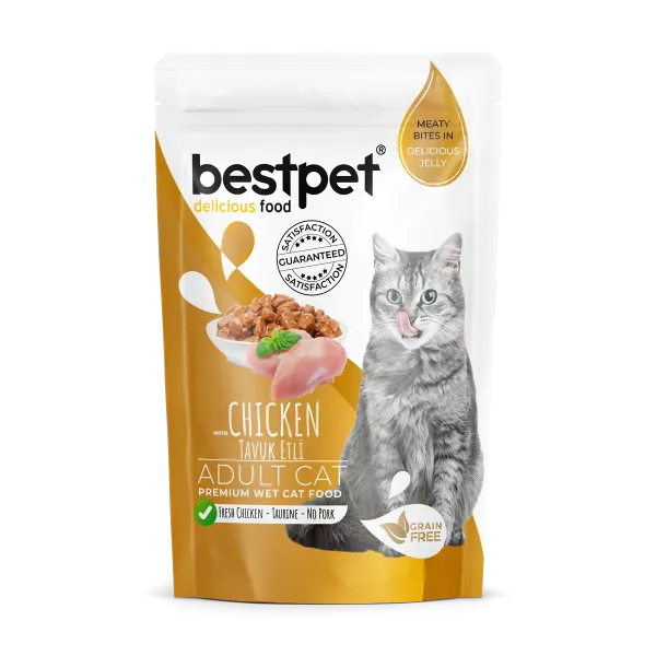 BESTPET - CAT ADULT - CHICKEN IN JELLY 85 G